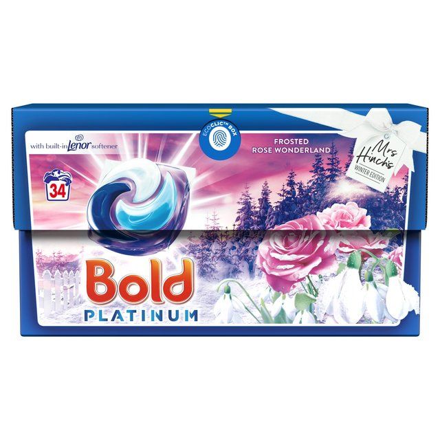 Bold Platinum Rose Wonderland Pods Washing Capsules 34 Washes - McGrocer