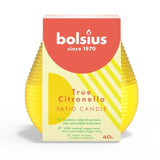 Bolsius Citronella Patio Light - Yellow - McGrocer