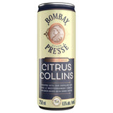 Bombay Citron Presse Citrus Collins Lemon Premix Gin Cocktail 250ml - McGrocer