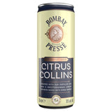 Bombay Citron Presse Citrus Collins Lemon Premix Gin Cocktail 250ml - McGrocer