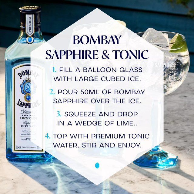 Bombay Sapphire Gin Miniatures 12 x 5cl - McGrocer