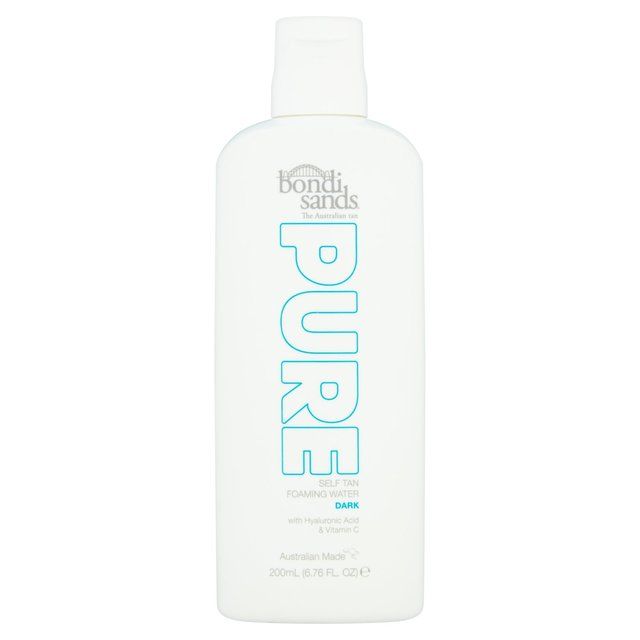Bondi Sands Pure Self Tan Foaming Water Dark 200ml 200ml - McGrocer