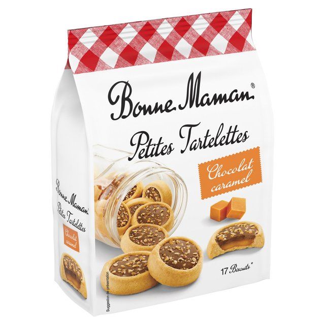 Bonne Maman Petit Choco & Caramel Tartlets Biscuits 250g - McGrocer