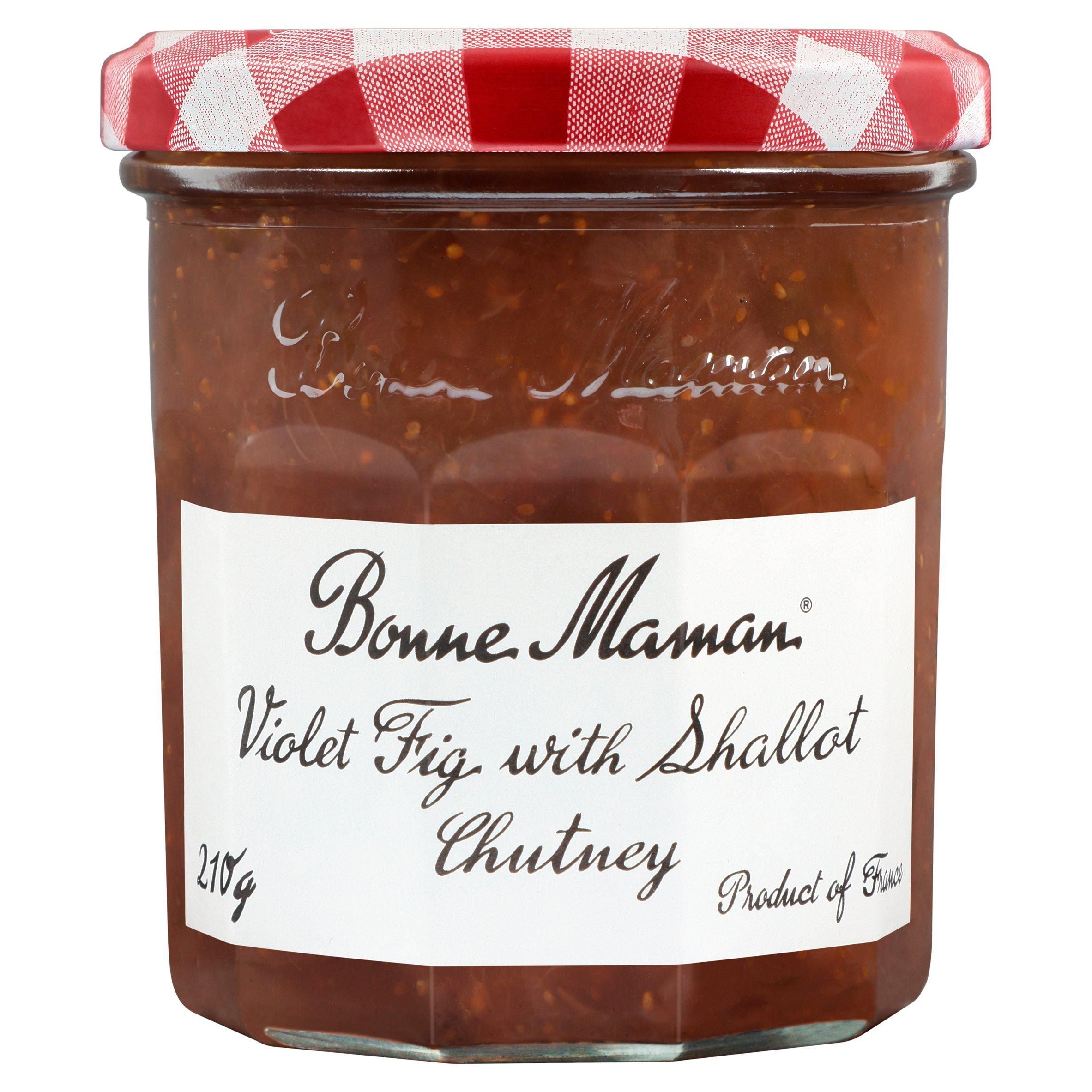 Bonne Maman Violet Fig with Shallot Chutney 210g - McGrocer