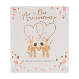 Boofle On Our Anniversary Card - McGrocer