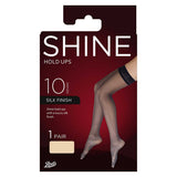 Boots 10 Denier Ultra Shine Hold Ups 1 pair pack Nude S/M - McGrocer