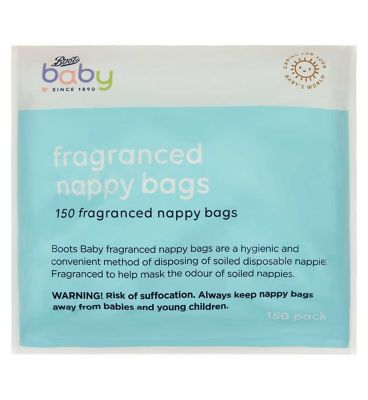 Boots Baby fragranced nappy bags 150s - McGrocer