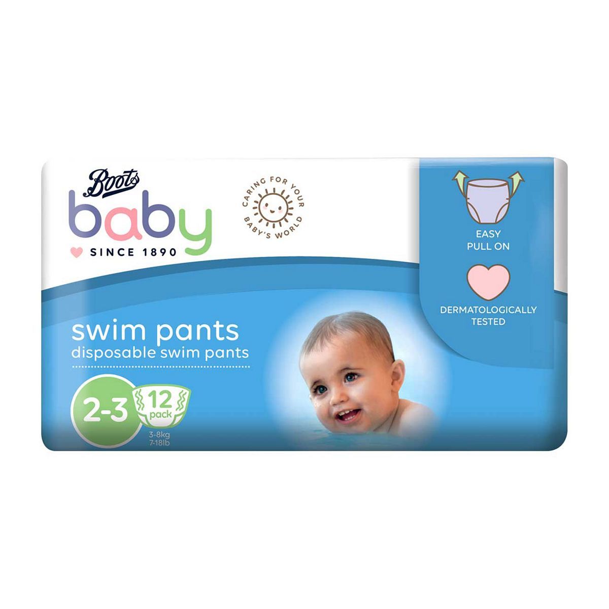 Boots Baby Swim Pants Size 2-3, 12 Pants 3-8kg - McGrocer