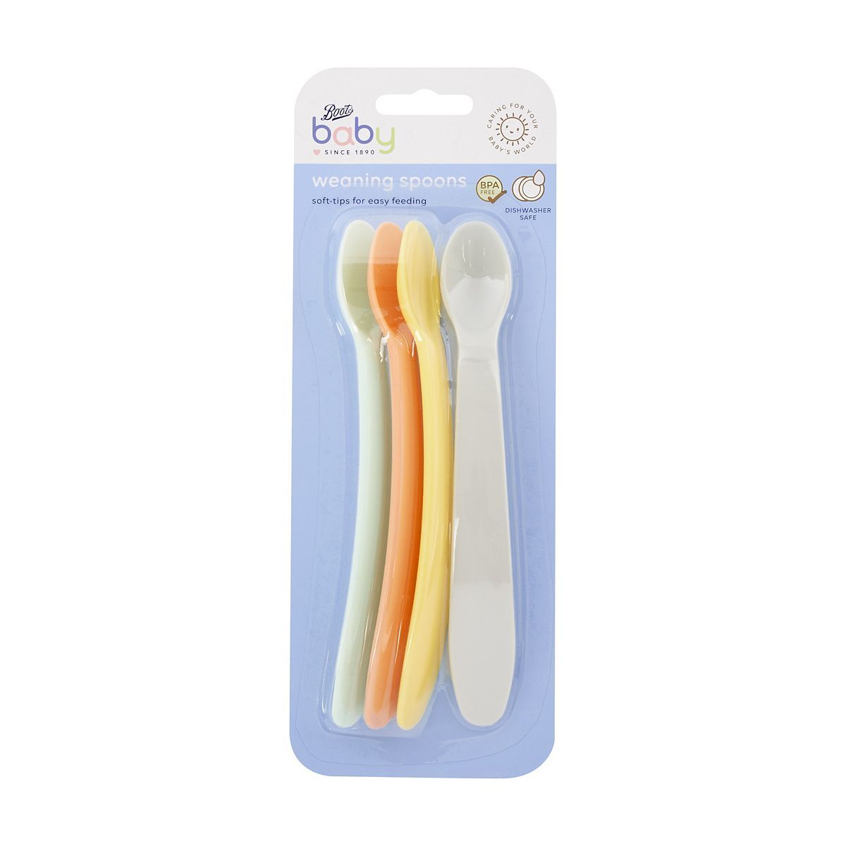 Boots Baby Weaning Spoon - Pastel - McGrocer