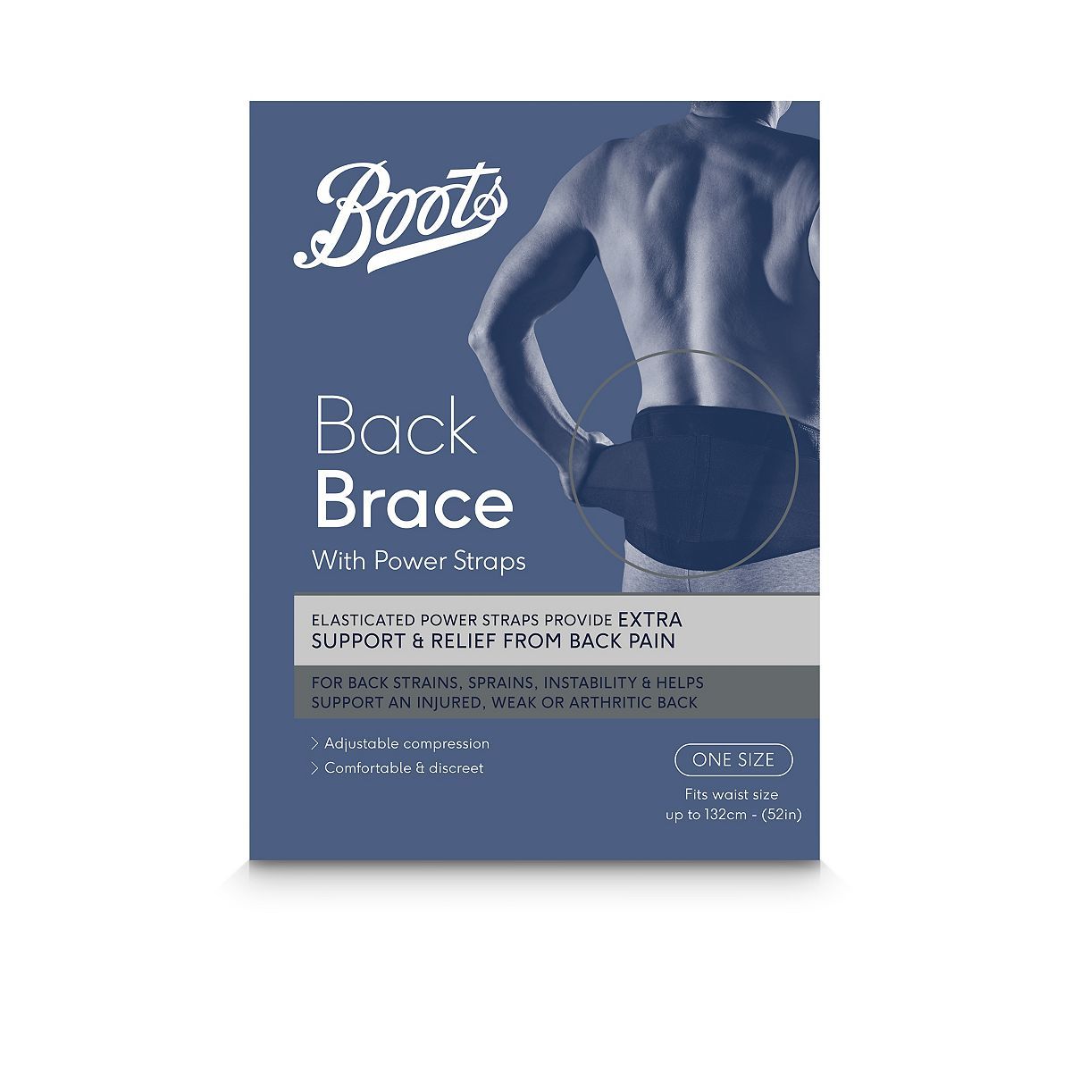 Boots Back Brace with Power Straps - McGrocer