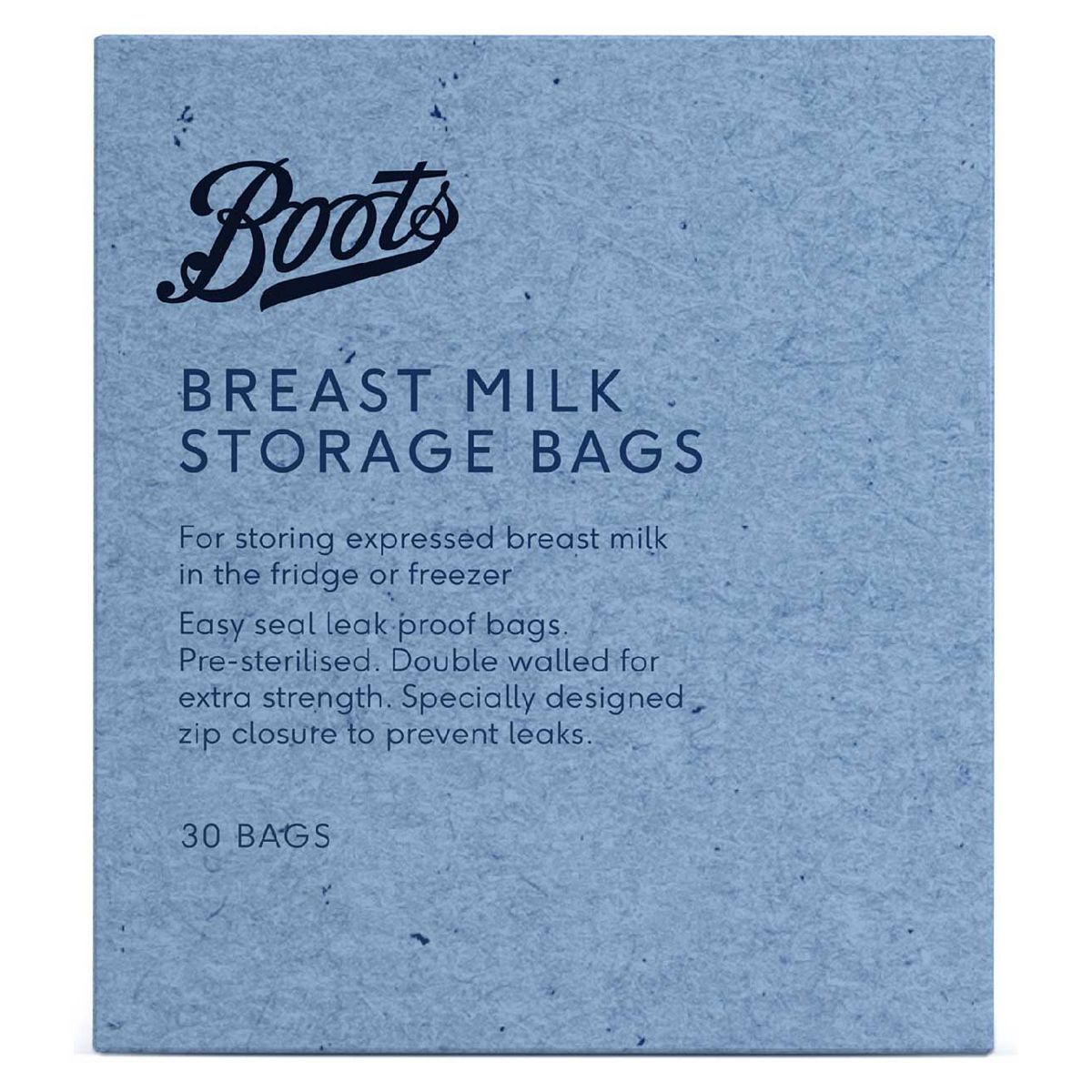 Boots Breast Milk Storage Bags 30s - McGrocer