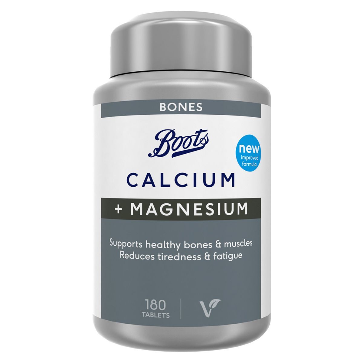 Boots Calcium + Magnesium 180 Tablets (3 month supply) - McGrocer