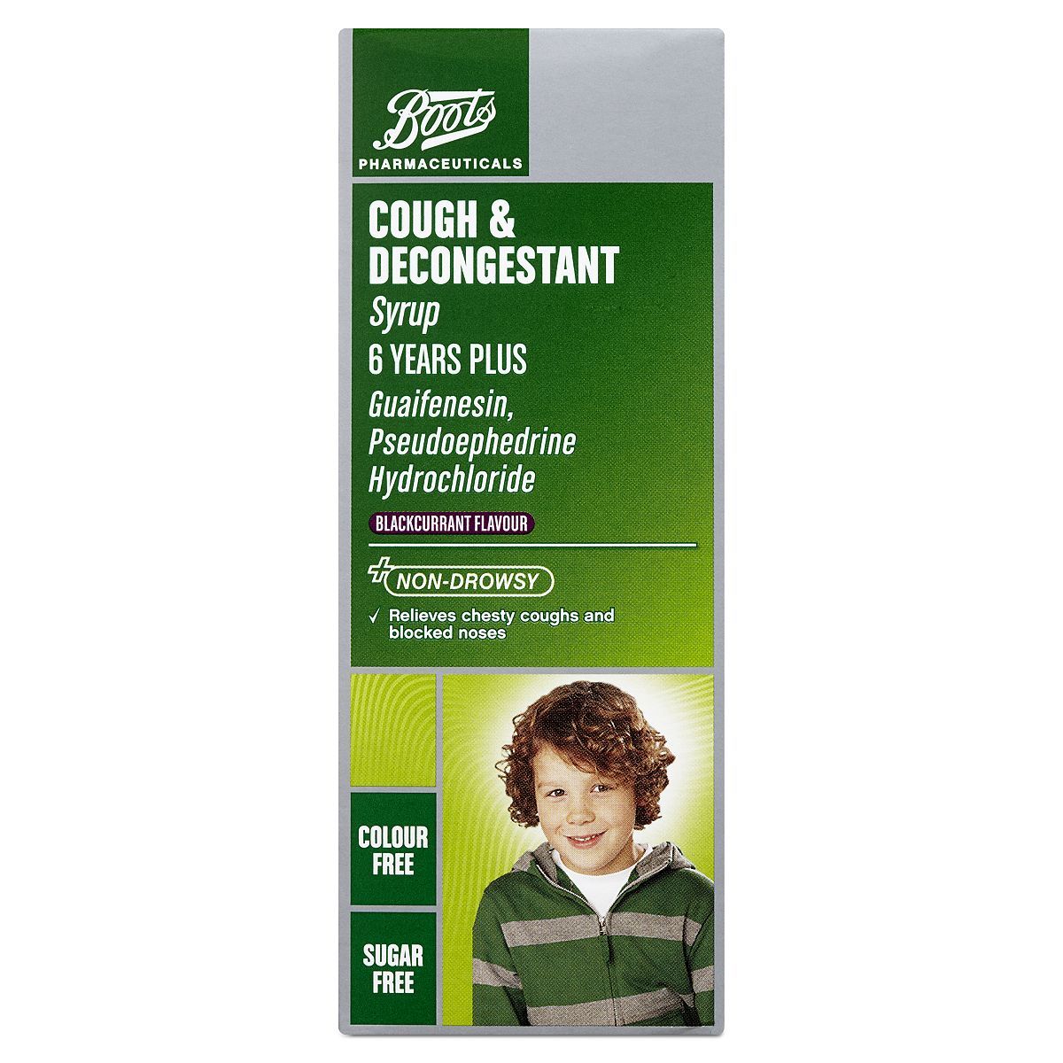 Boots Cough and Decongestant Syrup 6 Years - 100ml - McGrocer