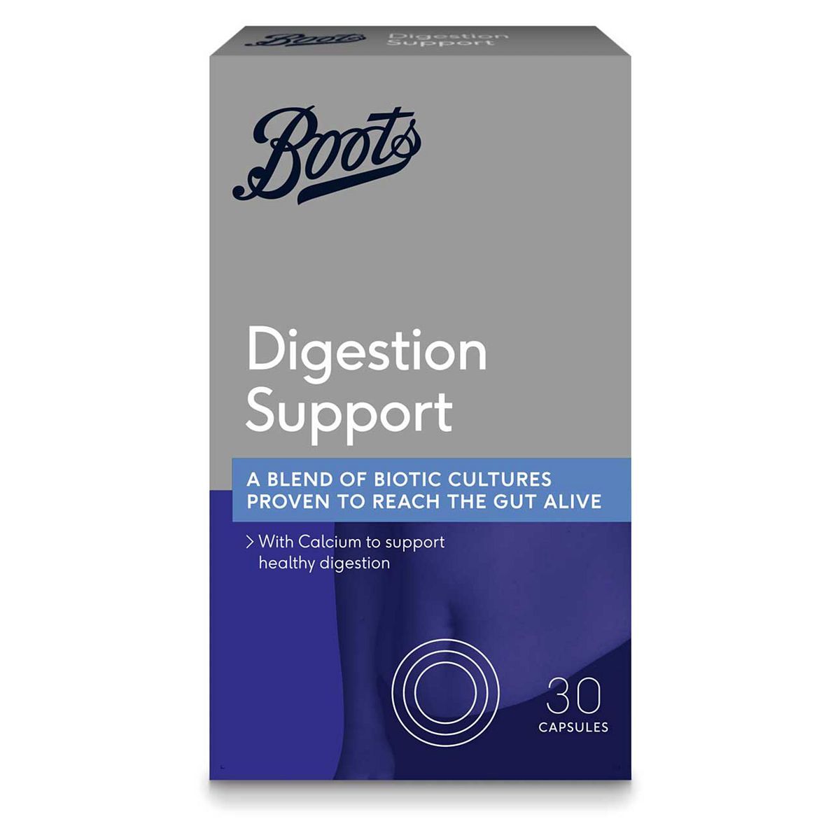 Boots Digestion Support - 30 Capsules - McGrocer
