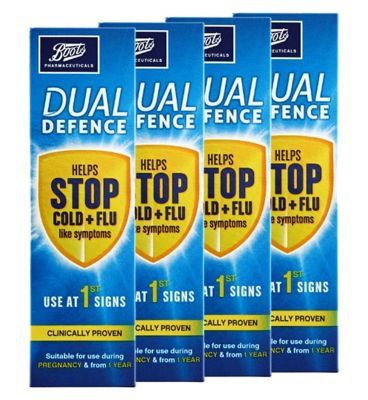 Boots Dual Defence Nasal Spray Family Bundle - 4 x 20ml - McGrocer