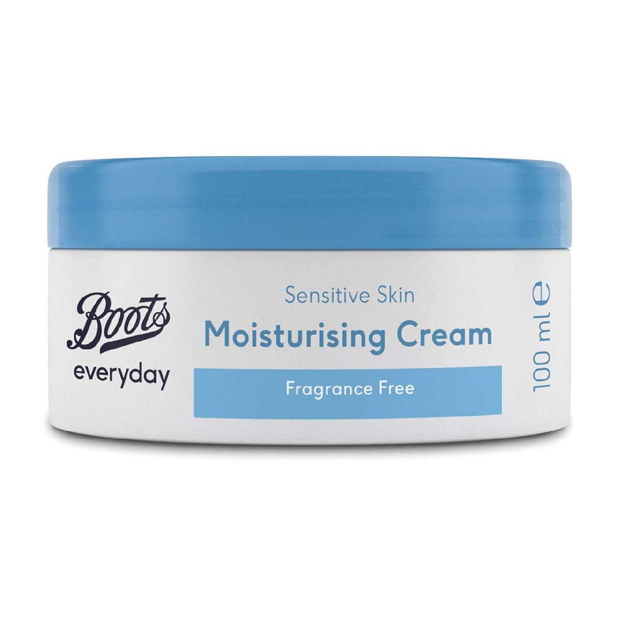 Boots Everyday Sensitive Skin Moisturising Cream 100ml - McGrocer