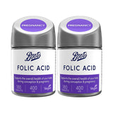 Boots Folic Acid Bundle: 2 x 180 Tablets (1 year supply) - McGrocer