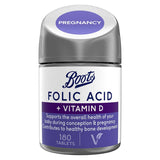 Boots Folic Acid + Vitamin D Tablets - 180 Tablets - McGrocer