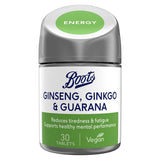 Boots Ginseng, Ginkgo & Guarana - 30 one a day tablets - McGrocer
