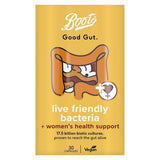 Boots Good Gut Live Friendly Bacteria + Women's Health Support 30 Capsules - McGrocer