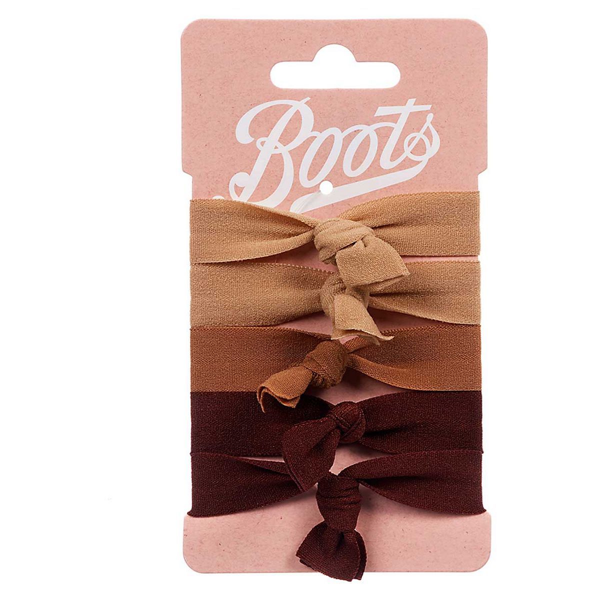 Boots hair ties brown 5s - McGrocer