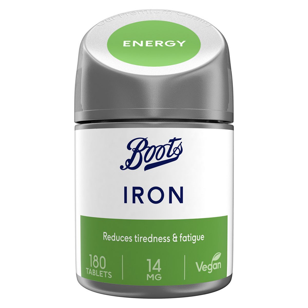 Boots Iron 14mg 180 Tablets - McGrocer
