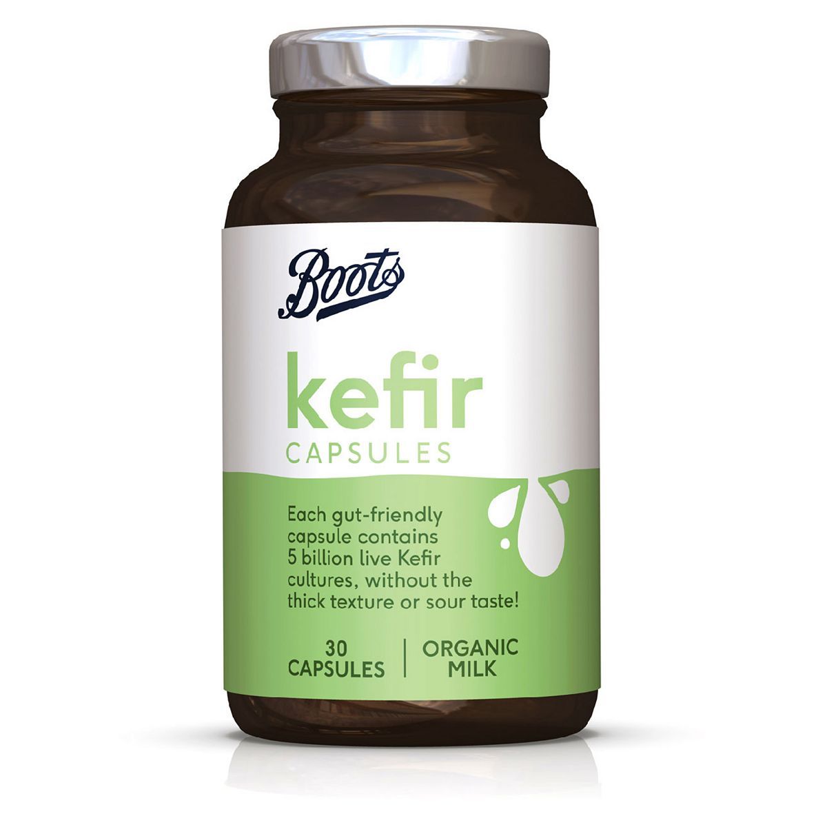 Boots Kefir Capsules, 30 Capsules - McGrocer