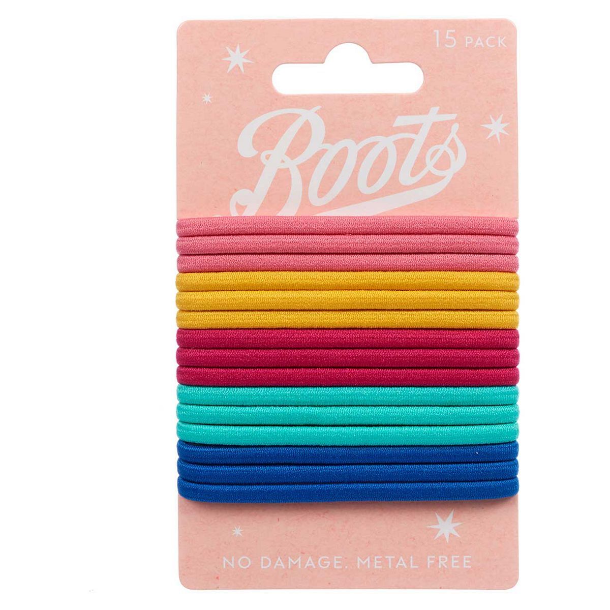 Boots kids multi bright coloured polybands 15s - McGrocer