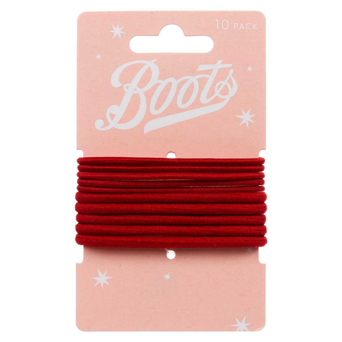 Boots Kids ponybands red thin/thick 10s - McGrocer
