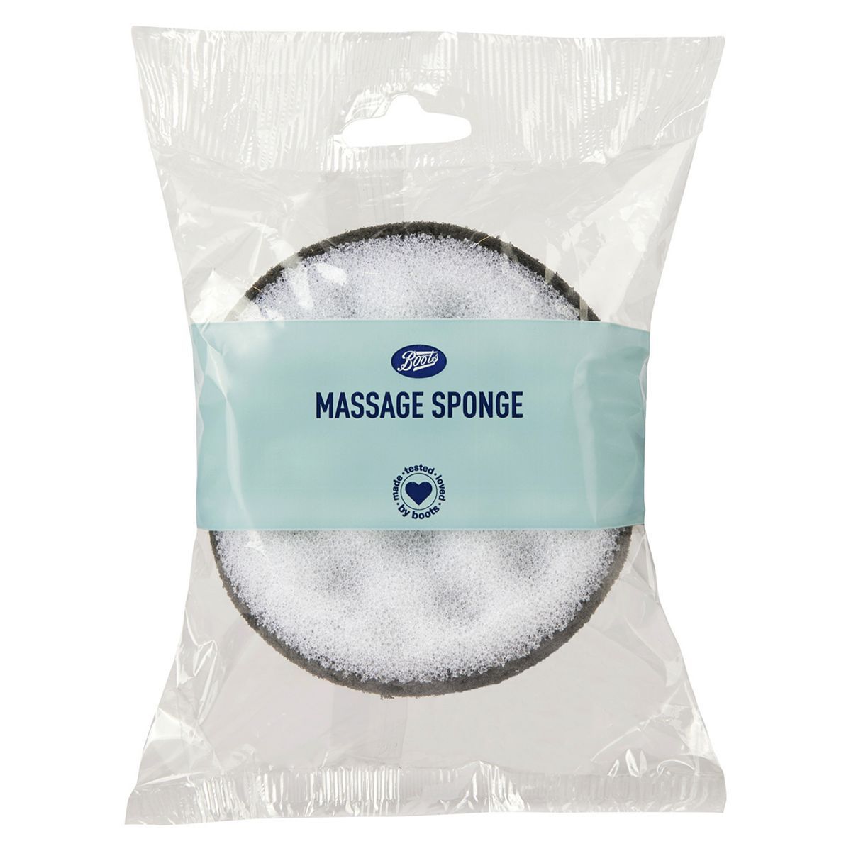 Boots Massage Sponge Charcoal - McGrocer