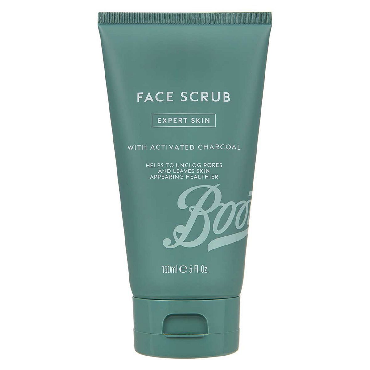 Boots Men Expert Skin Charcoal Face Scrub 150ml - McGrocer