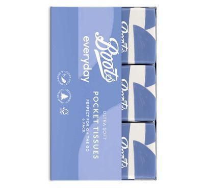 Boots Multi Pocket Tissues 6s     - McGrocer