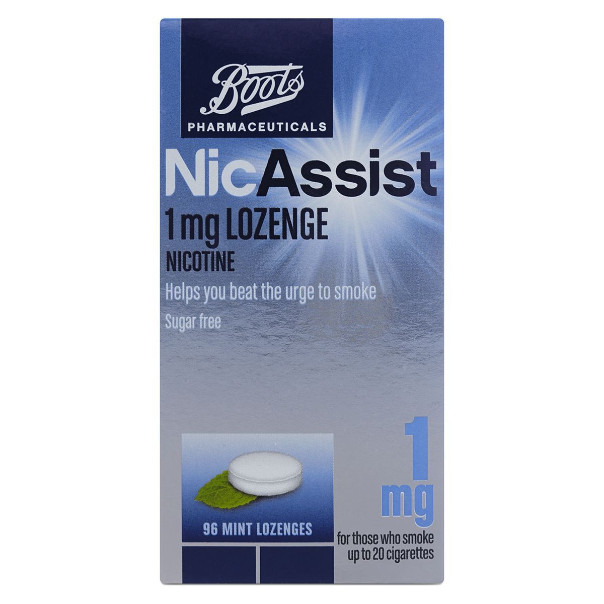 Boots NicAssist 1 mg Lozenges - McGrocer