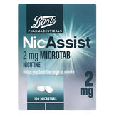 Boots NicAssist 2mg Microtab - 100 Microtabs - McGrocer