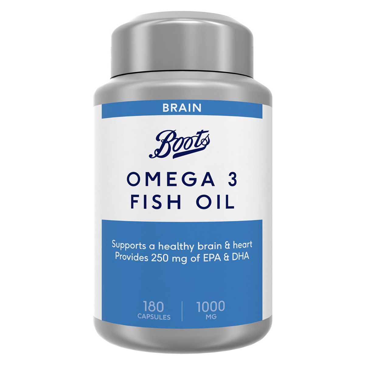 Boots Omega 3 Fish Oil 1000 mg 180 Capsules (6 month supply) - McGrocer