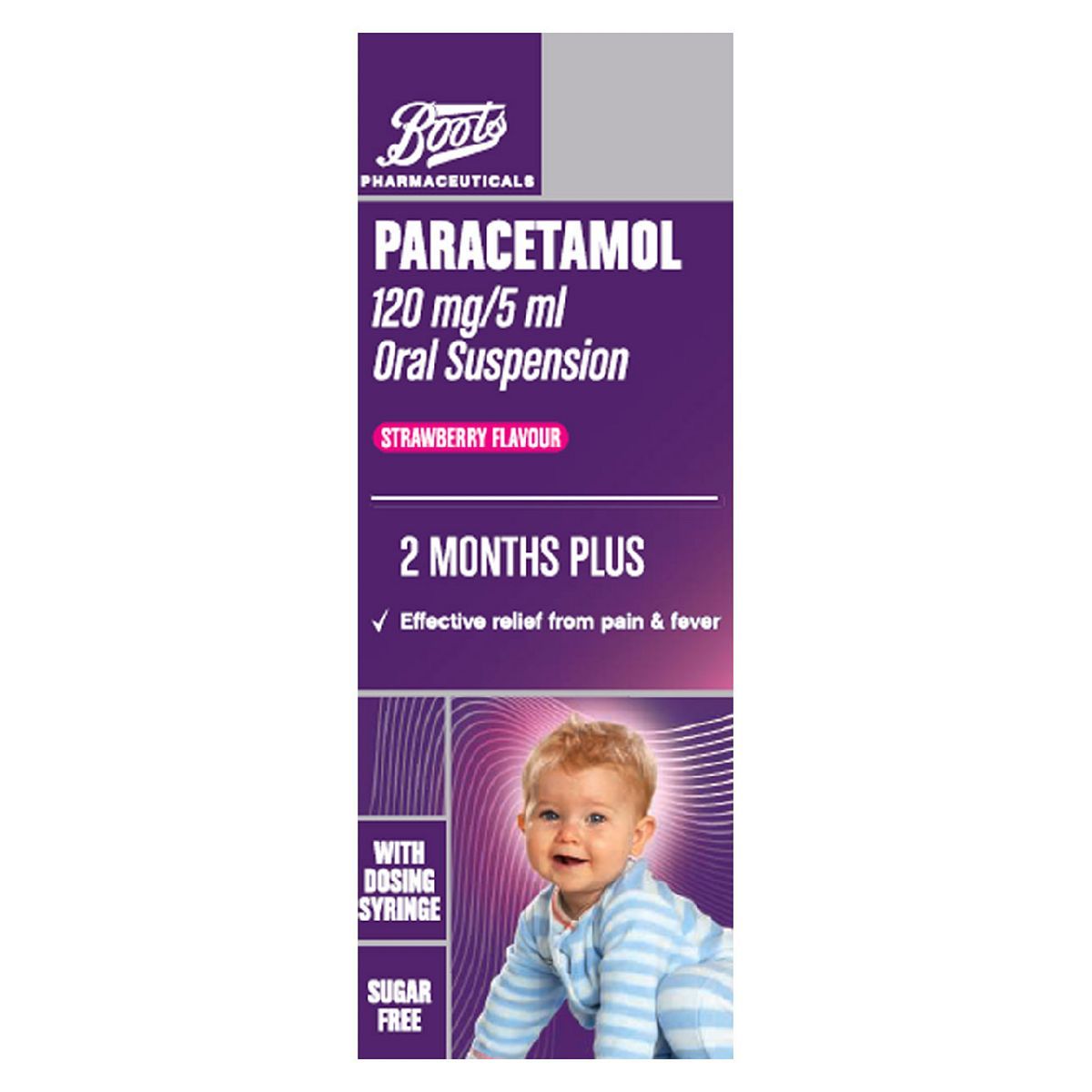 Boots Paracetamol 120 mg/5 ml Oral Suspension – 100ml - McGrocer