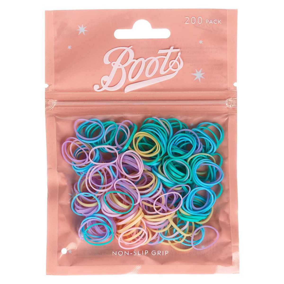 Boots pastel polybands assorted 200s - McGrocer