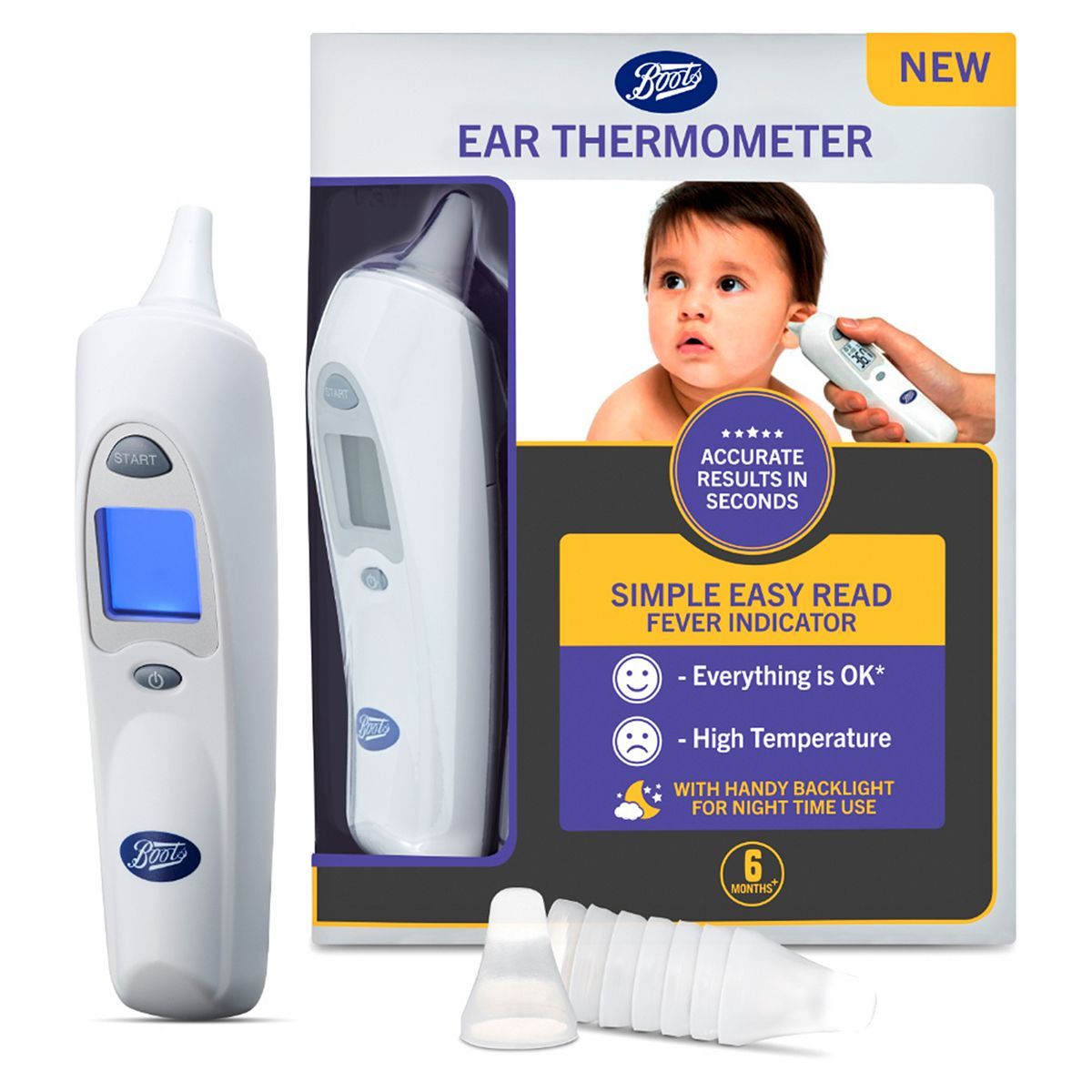 Boots Pharmaceuticals Ear Thermometer - McGrocer