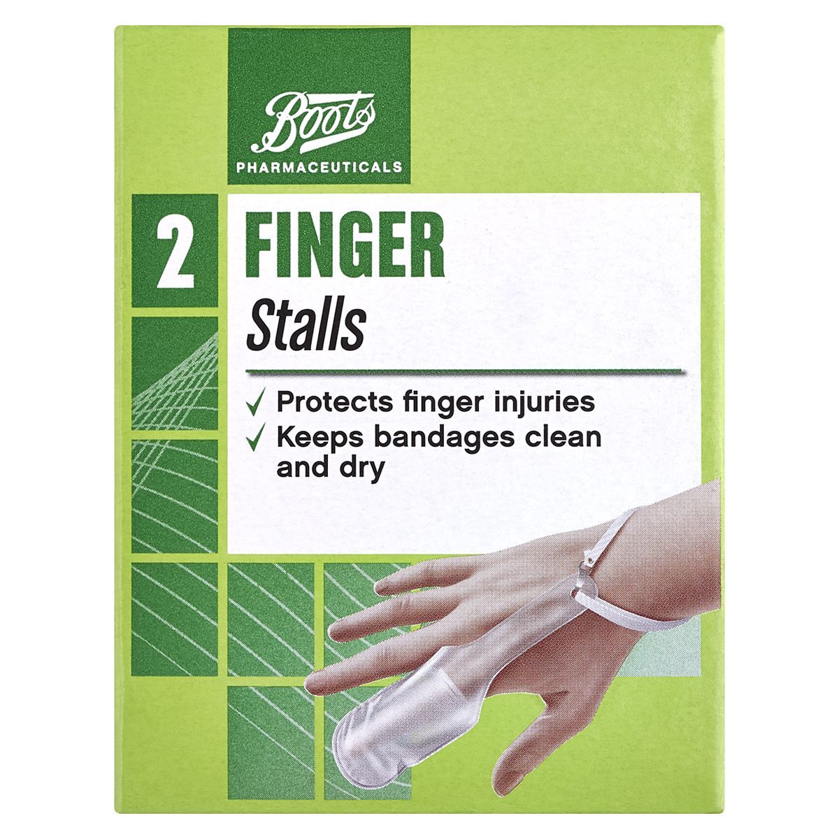 Boots Pharmaceuticals Finger Stalls- One Size (Pack of 2) - McGrocer