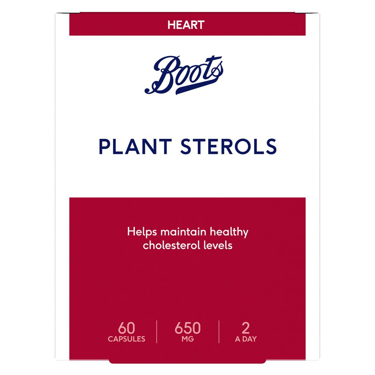 Boots Plant Sterols Capsules 60s - McGrocer