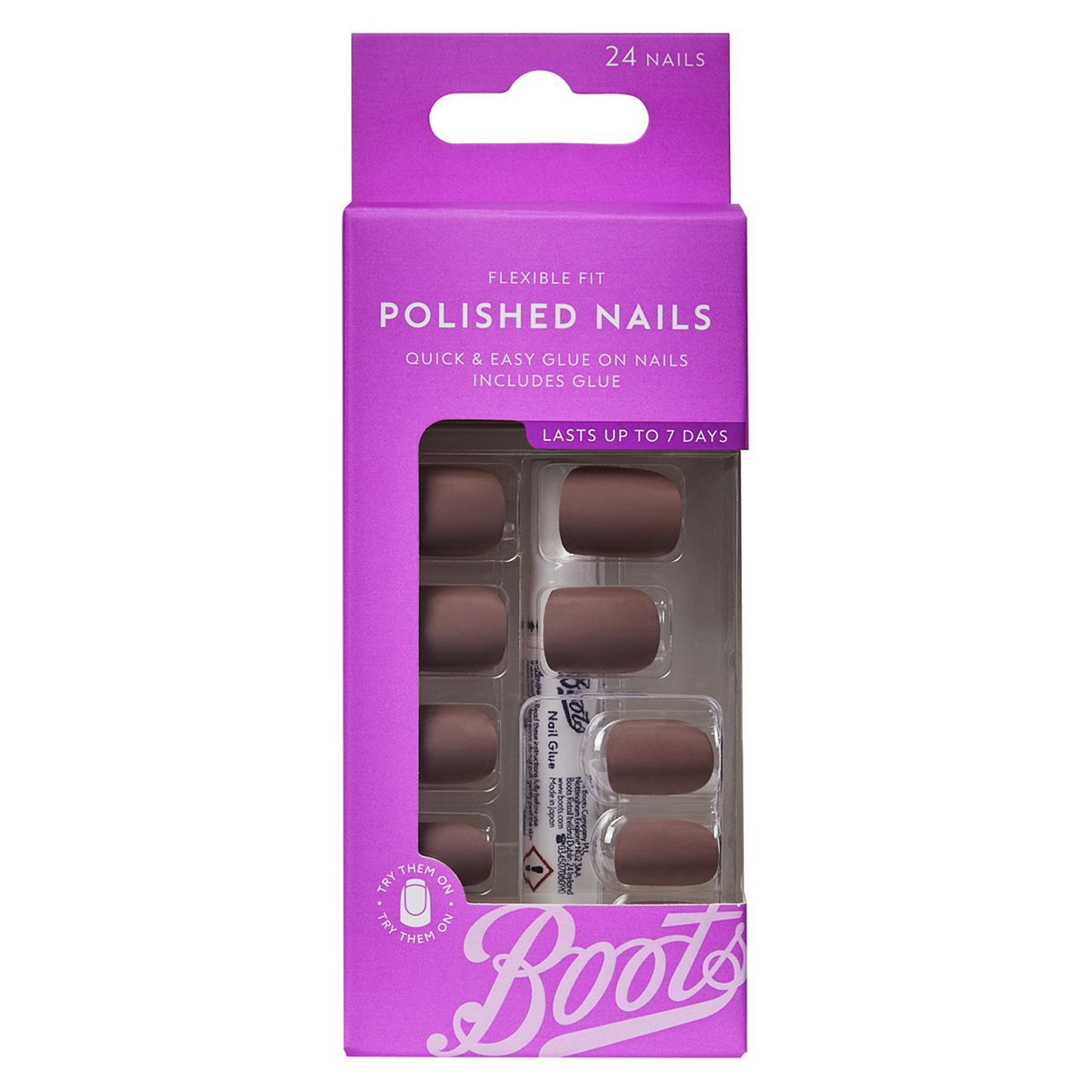 Boots Polished Nails - Cappuccino Treat - Light Brown - McGrocer