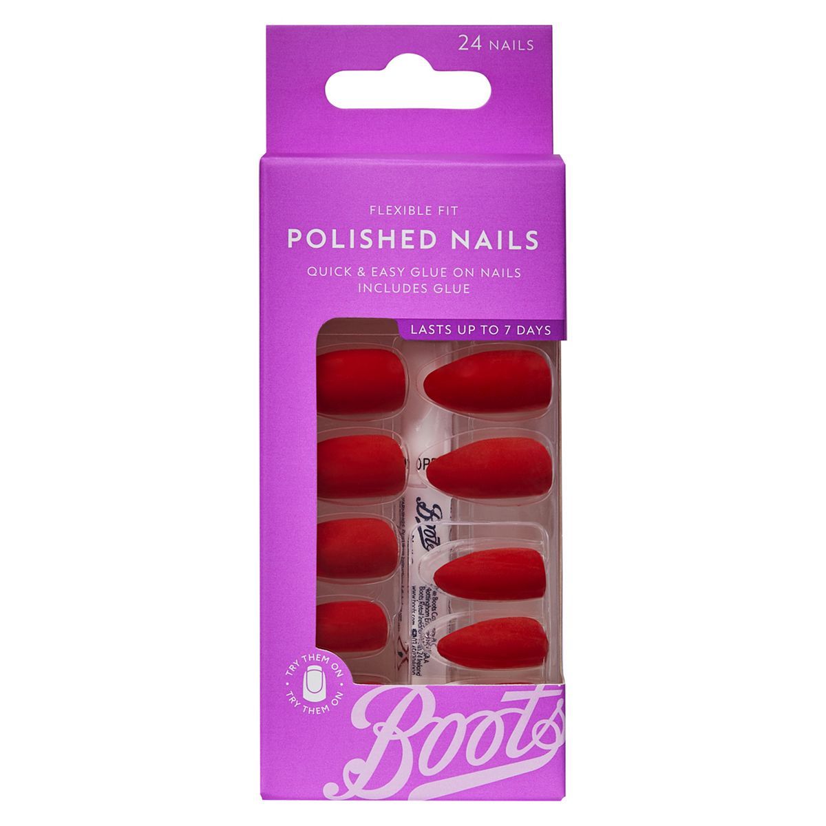 Boots Polished Nails - Fire Cracker - Bright Red - McGrocer