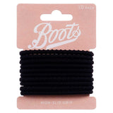 Boots ponyband textured non-slip black 10s - McGrocer