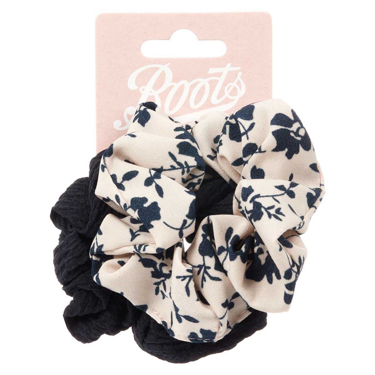 Boots scrunchie floral and blue 2s - McGrocer