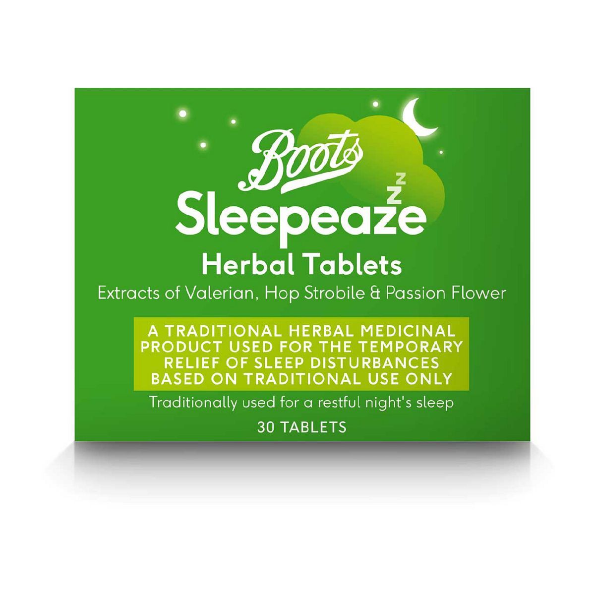 Boots Sleepeaze Herbal Tablets - 30 Tablets - McGrocer