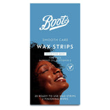 Boots Smooth Care Wax Strips Sensitive Face 20pk + Perfect Finishing Wipes 2pk - McGrocer