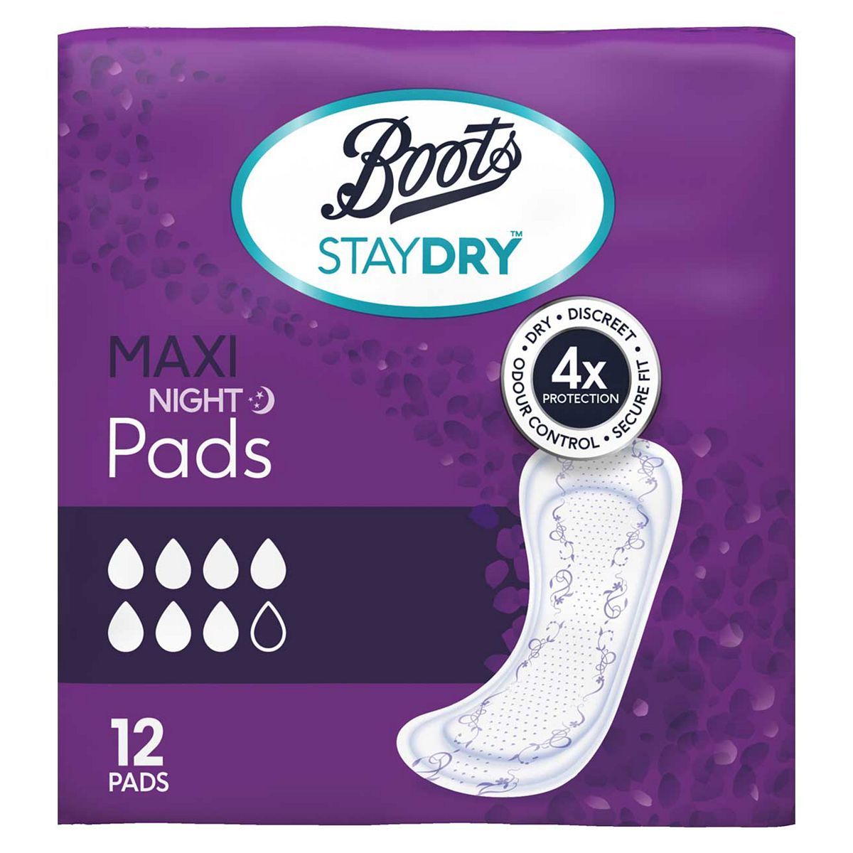 Boots Staydry Maxi Night Pads - McGrocer