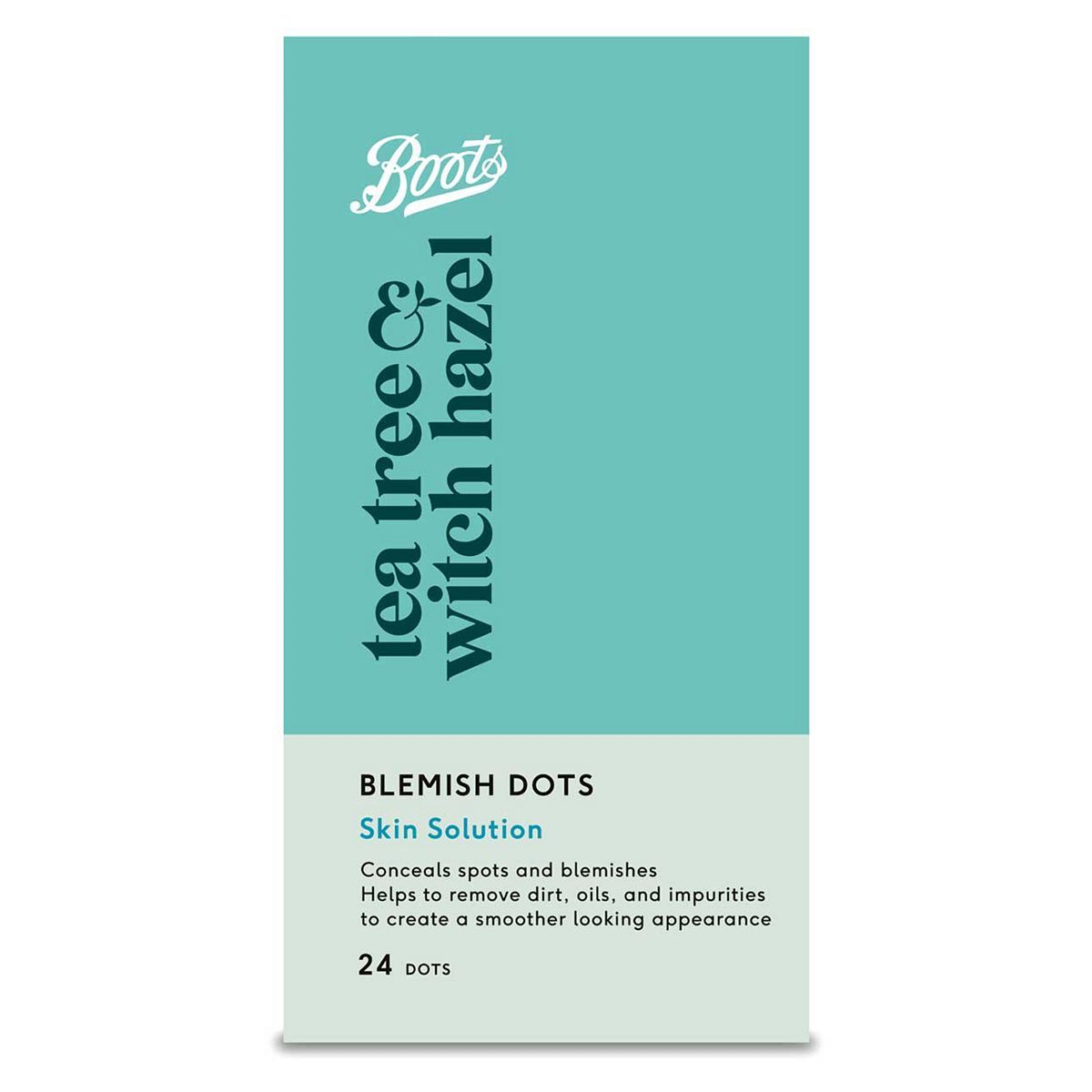 Boots Tea Tree & Witch Hazel Blemish Dots 24 dots - McGrocer