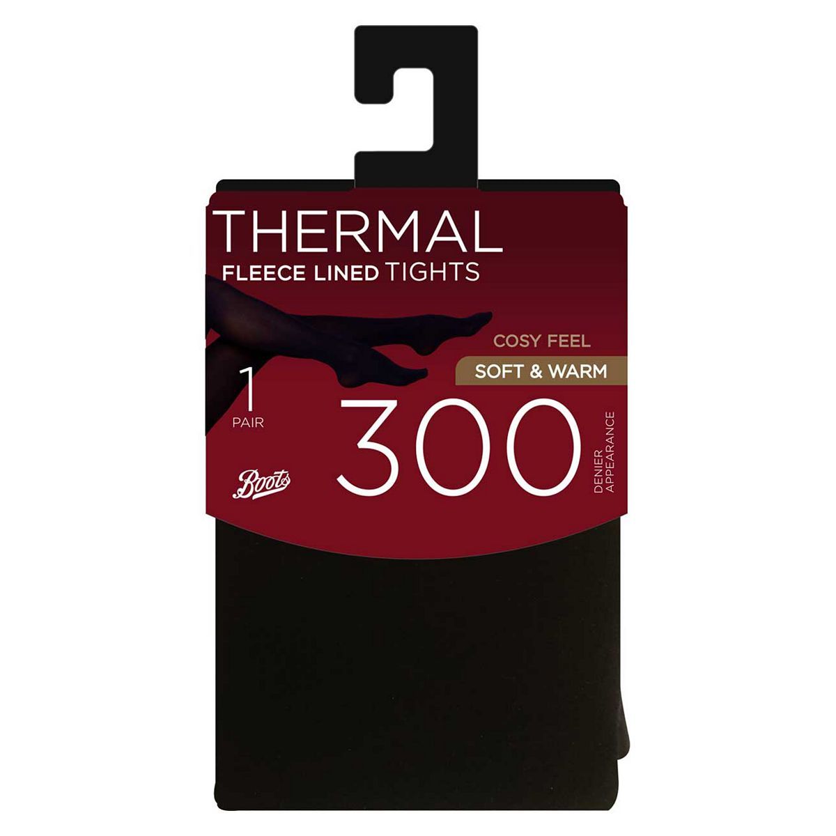Boots Thermal Tights Black Small - McGrocer