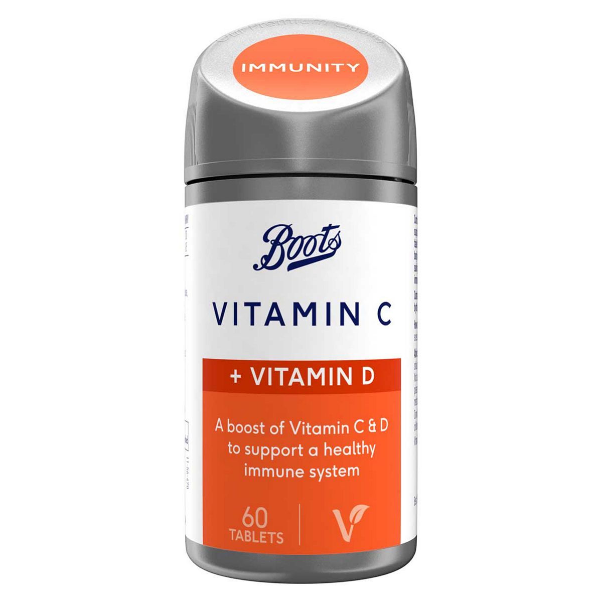 Boots Vitamin C + Vitamin D, 60 Tablets - McGrocer